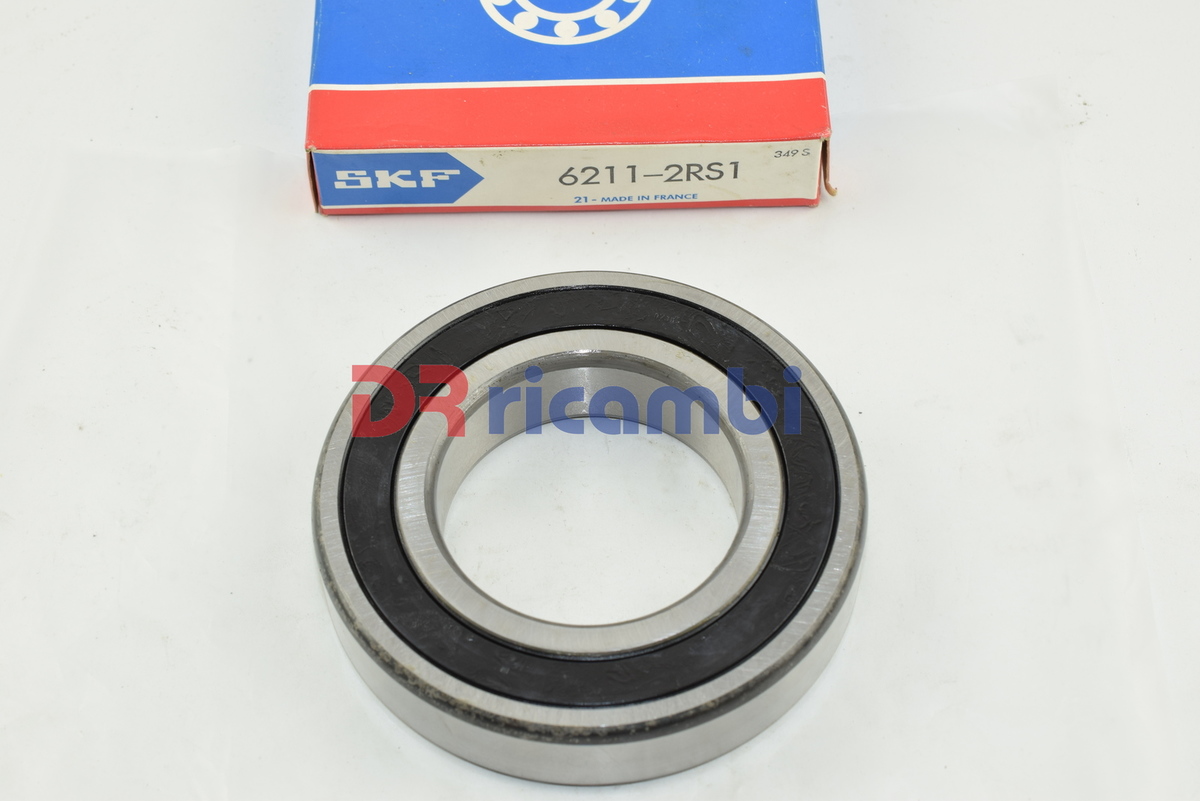 Cuscinetti a sfera sigillati in gomma, 12mm * 21mm * 5mm 10pcs 6801-2RS ubber Cuscinetti a sfere a gola profonda
